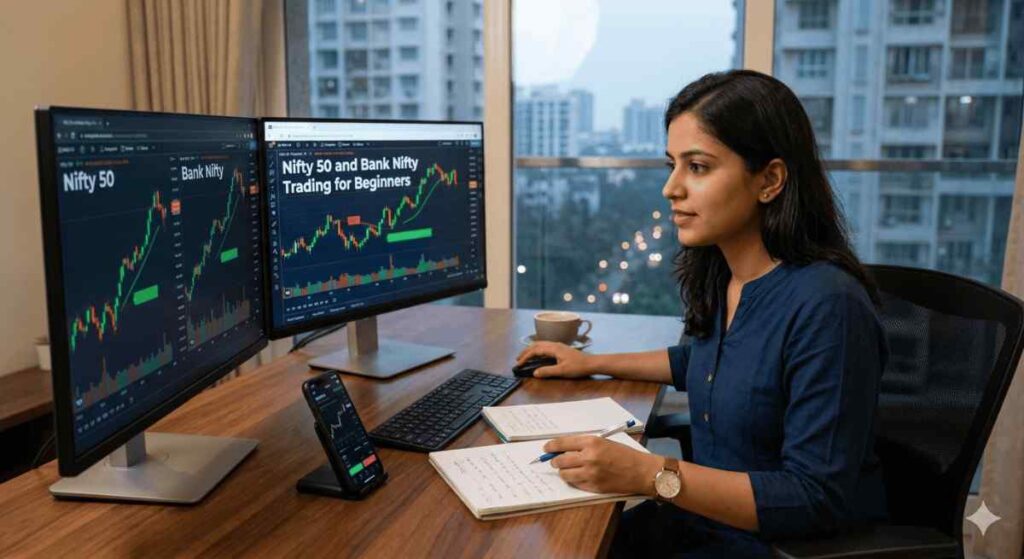 Nifty 50 and Bank Nifty Trading for Beginners