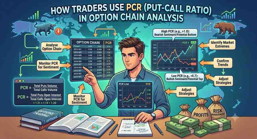 How Traders Use PCR in Option Chain Analysis