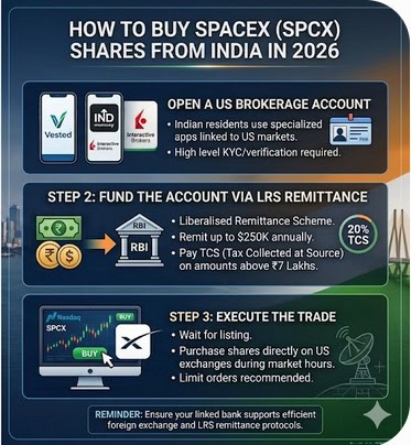 How to Buy SpaceX (SPCX) Shares