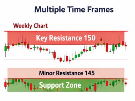 Multiple Time Frame Support and Resistance